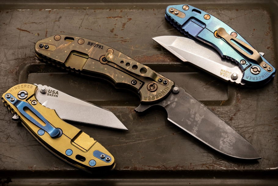 Limited Finish Knife Availability